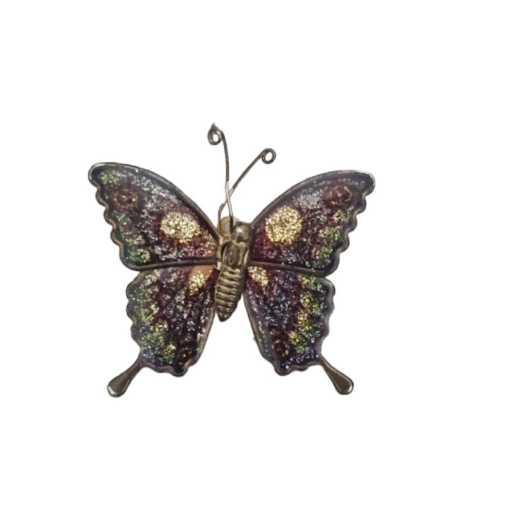 Butterfly SPARKLY IRIDESCENT BROOCH